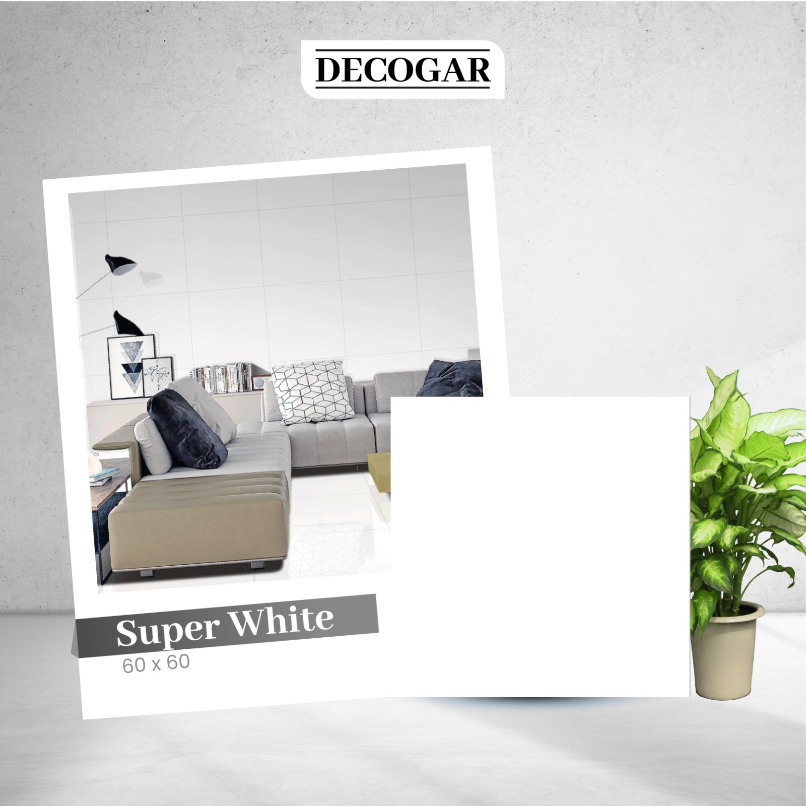 Cermica Super White 60x60cm